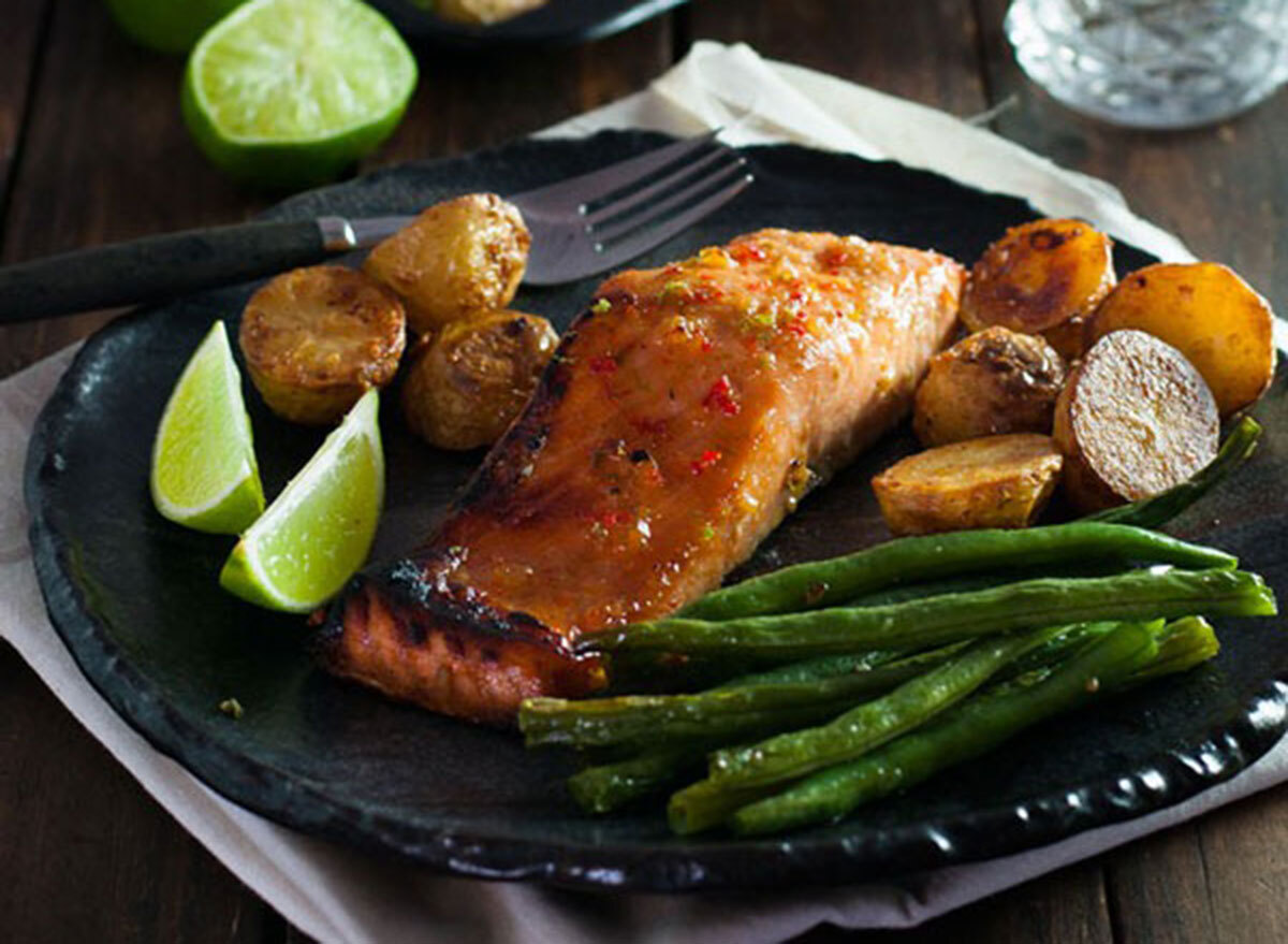 honey chili lime salmon recipe