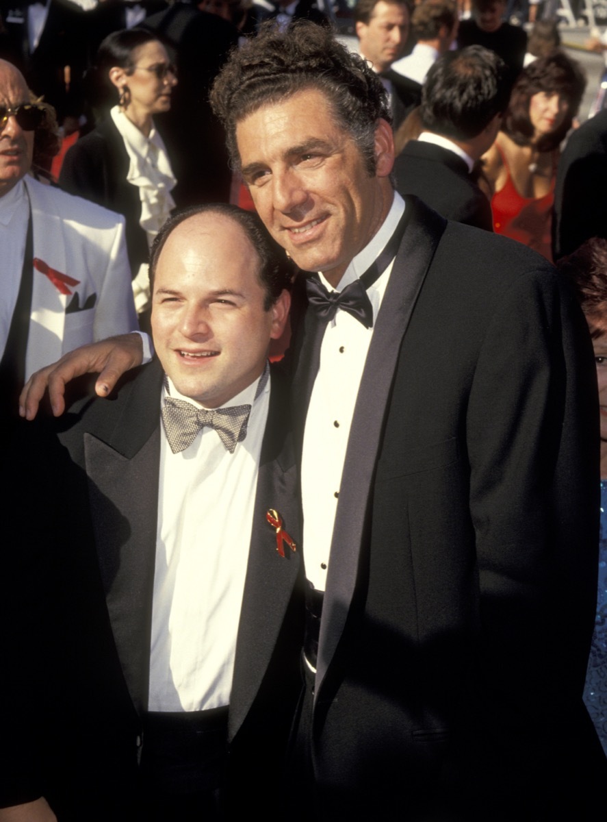 Jason Alexander and Michael Richards in 1993