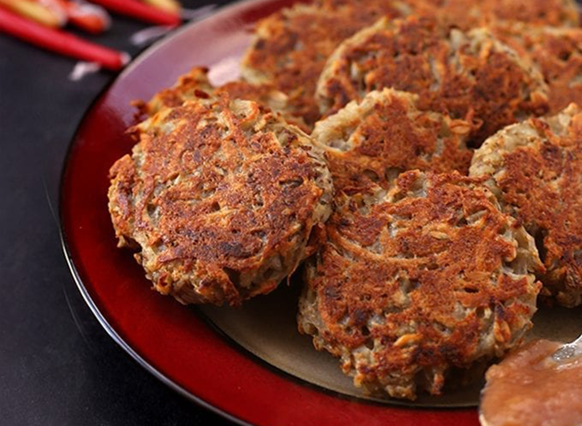 healthy baked latkes