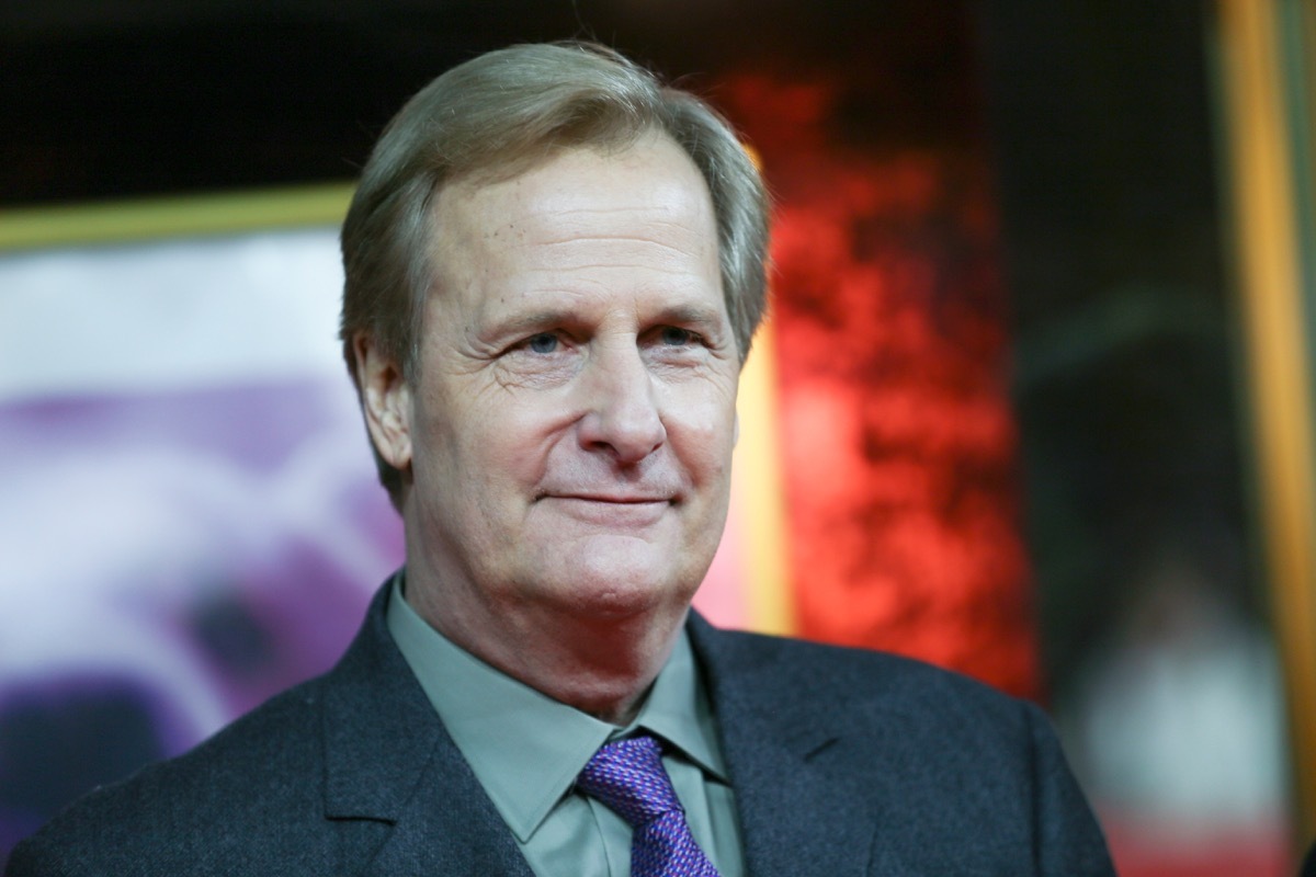 Jeff Daniels at red carpet premiere