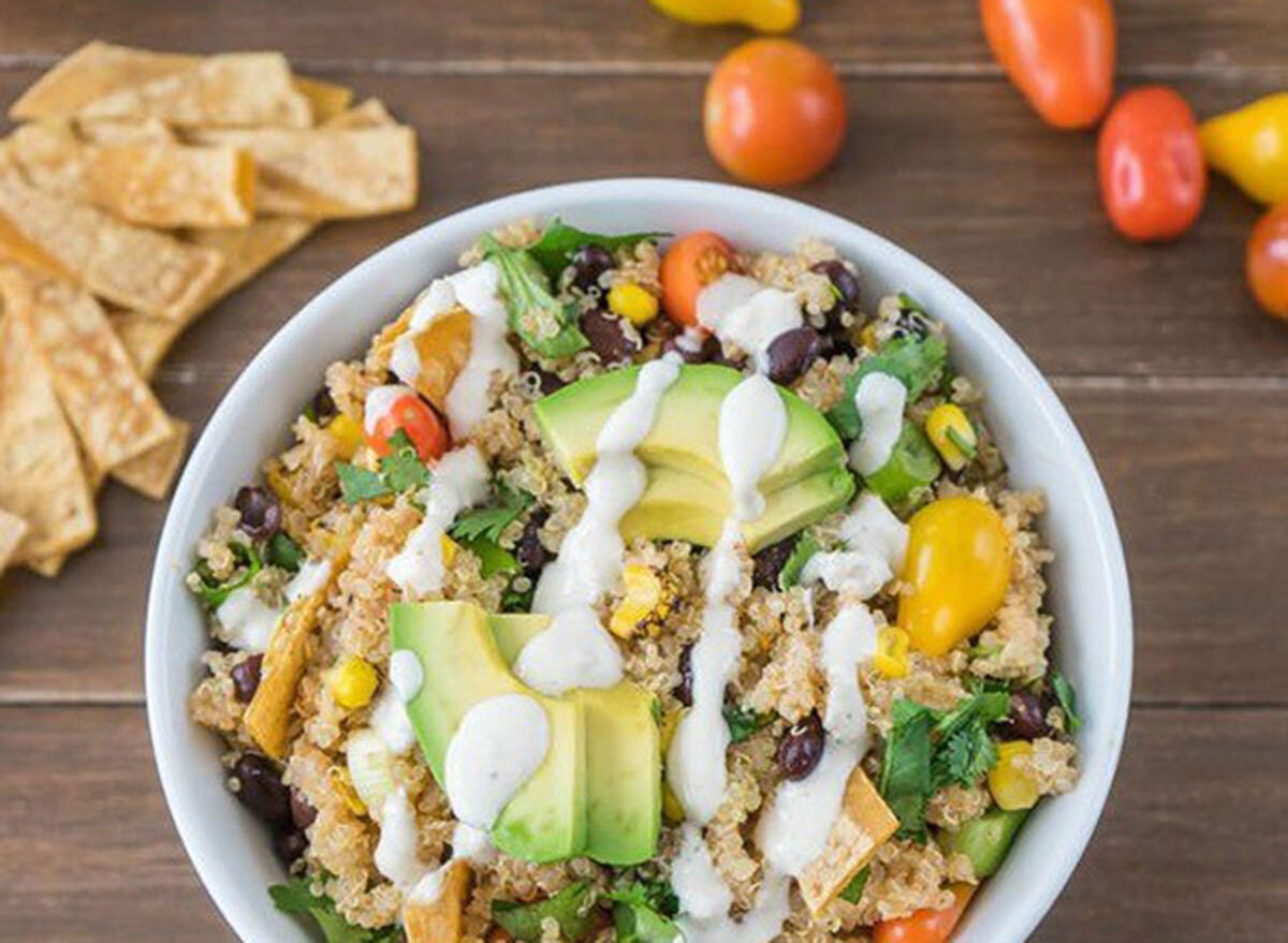 quinoa taco salad