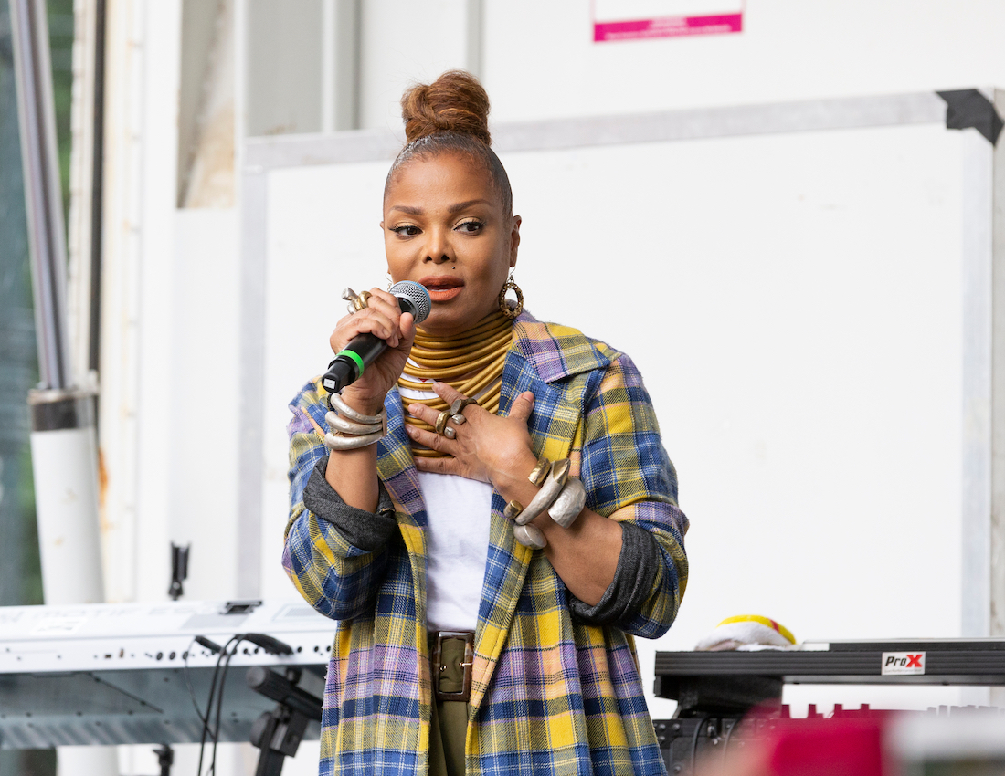 Janet Jackson at Harlem Week in 2018