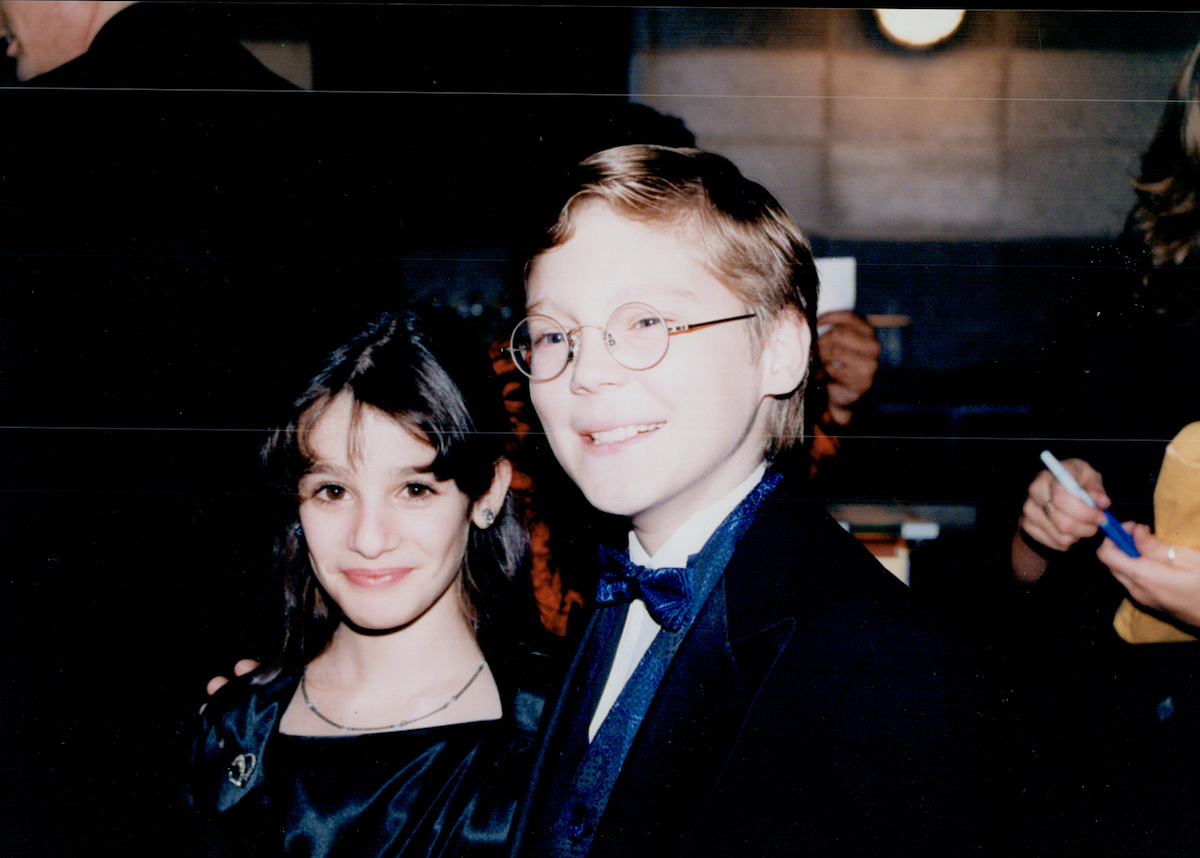 Lea Michele and Paul Dano photographed for the Toronto Star in 1996