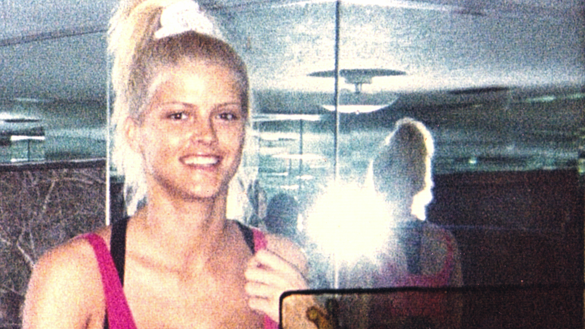 An old photo of Anna Nicole Smith from 