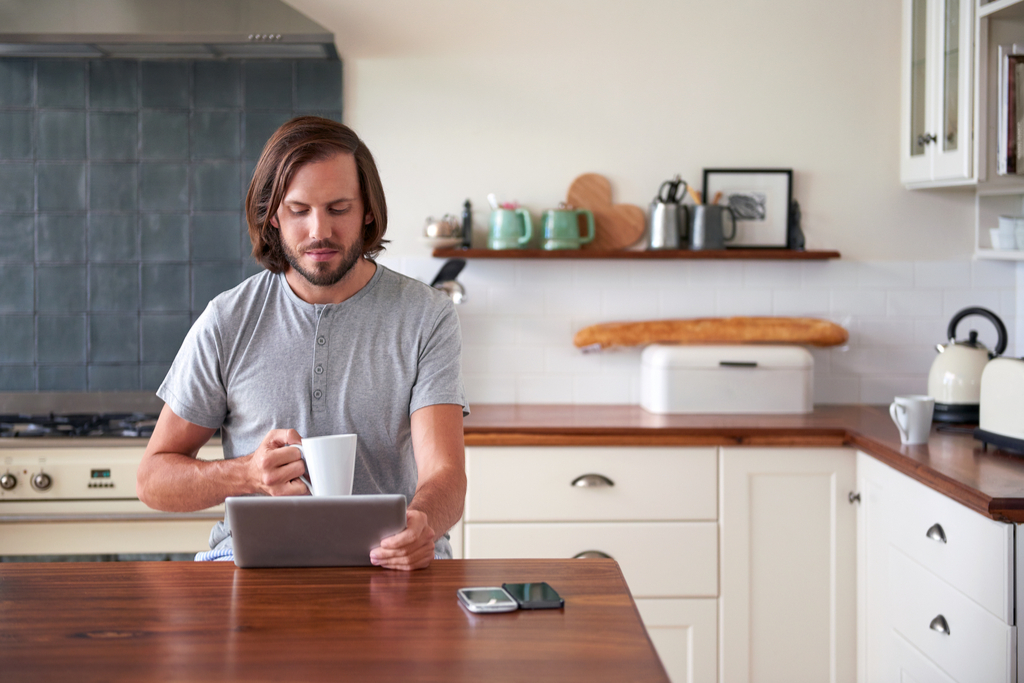 Man Having Alone Time Romance