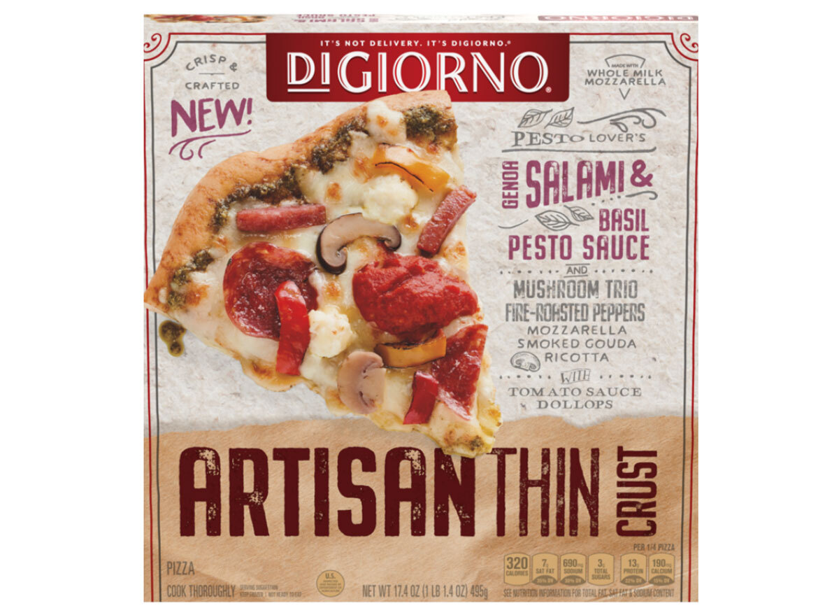 digiorno artisan thin crust pizza