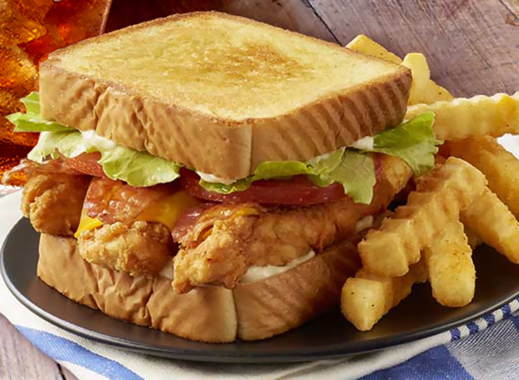 Zaxby's club sandwich