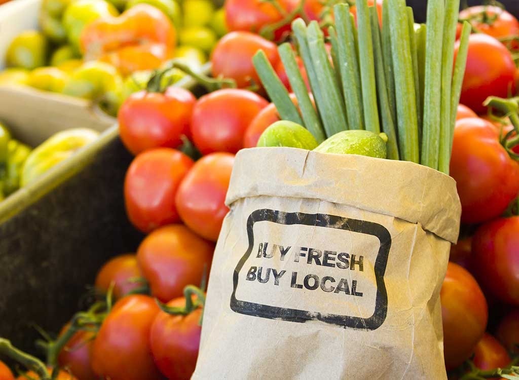 Fresh local produce