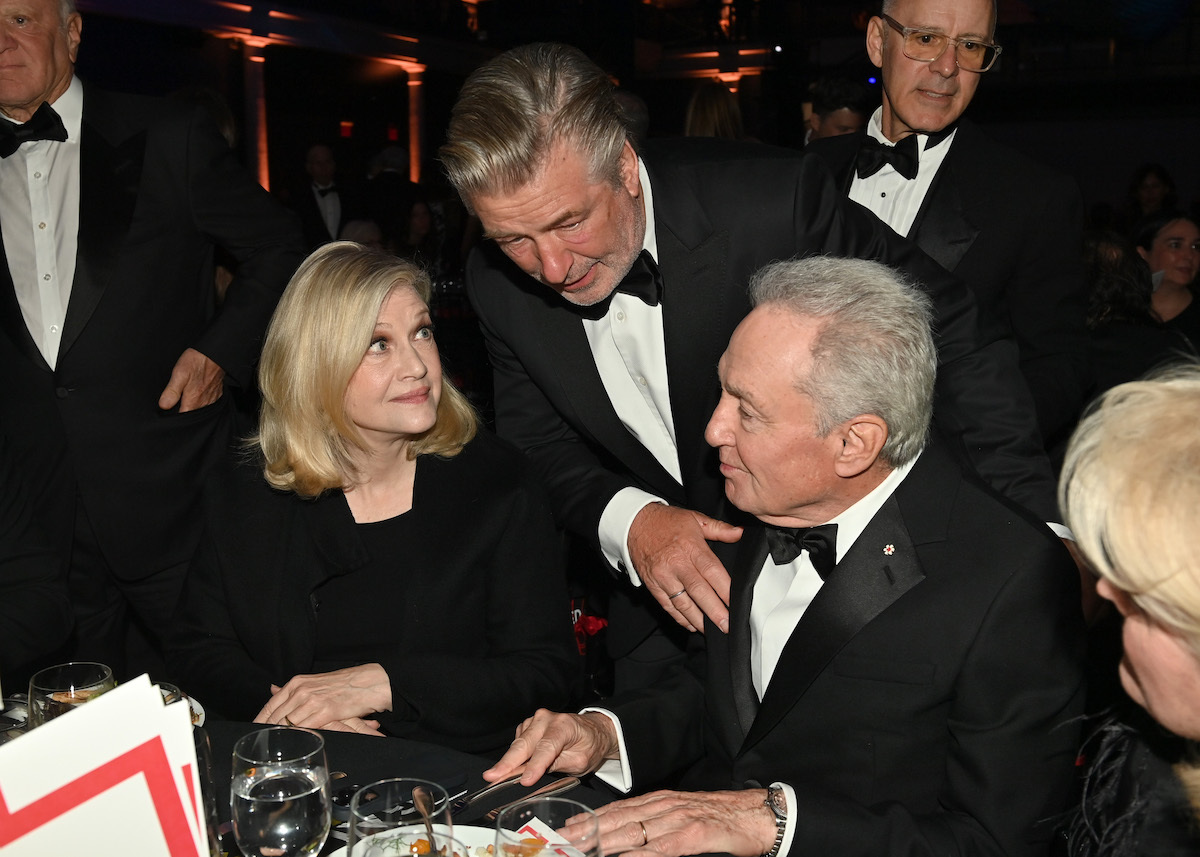 Diane Sawyer, Alec Baldwin, and Lorne Michaels at the 2023 PEN America Literary Gala