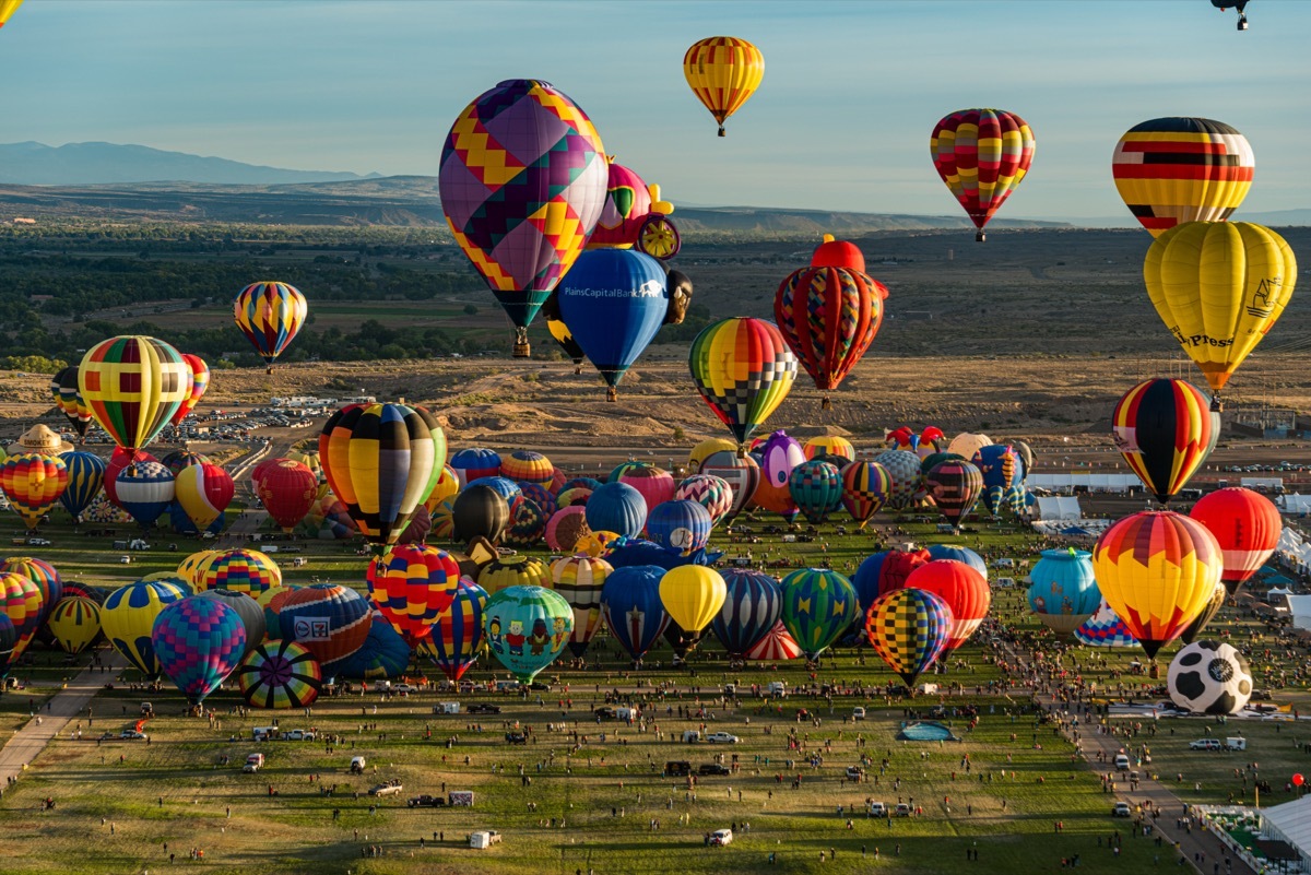 Albuquerque New Mexico Balloon Festival