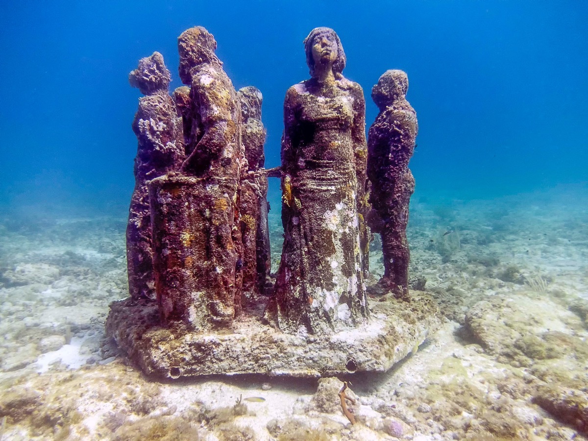 Underwater Museum of Art in Isla Mujeres