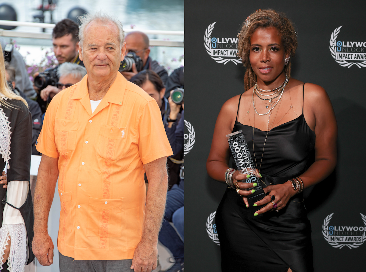 Bill Murray in 2019; Kelis in 2022