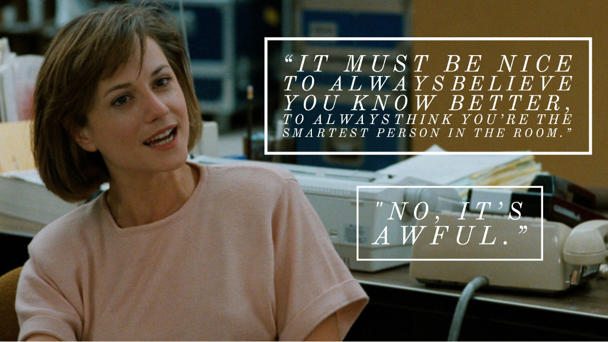 Broadcast news movie quote