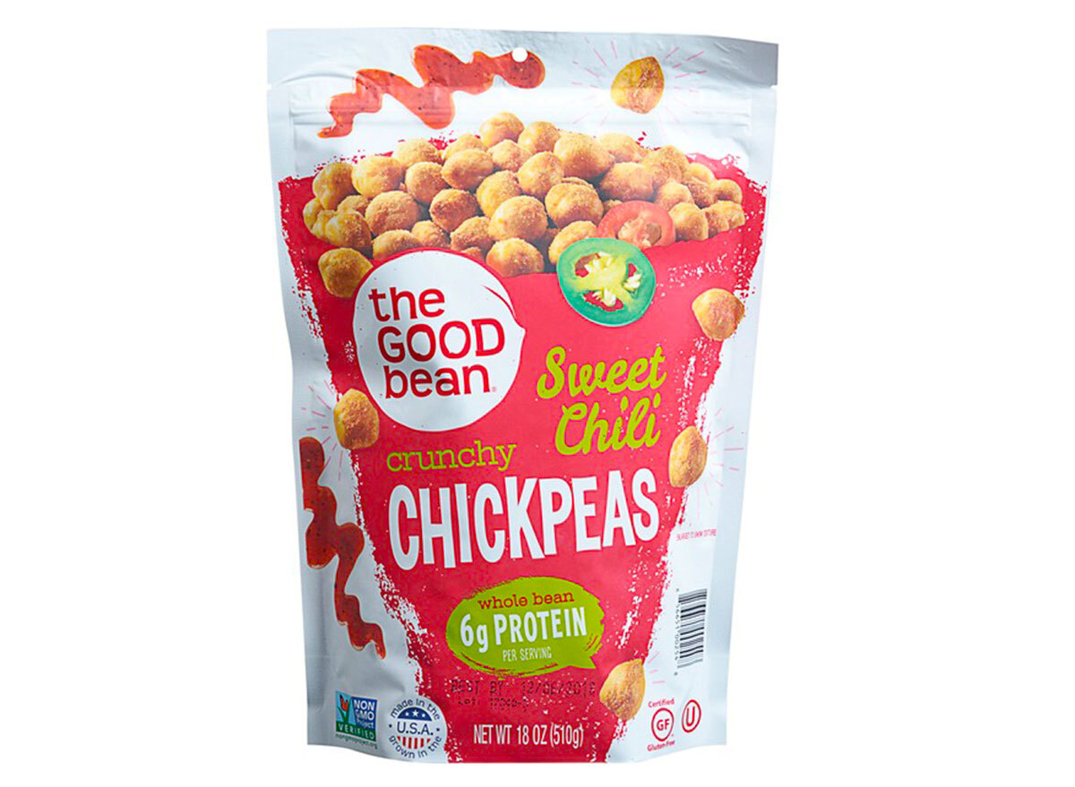 the good bean chili lime chickpeas bag