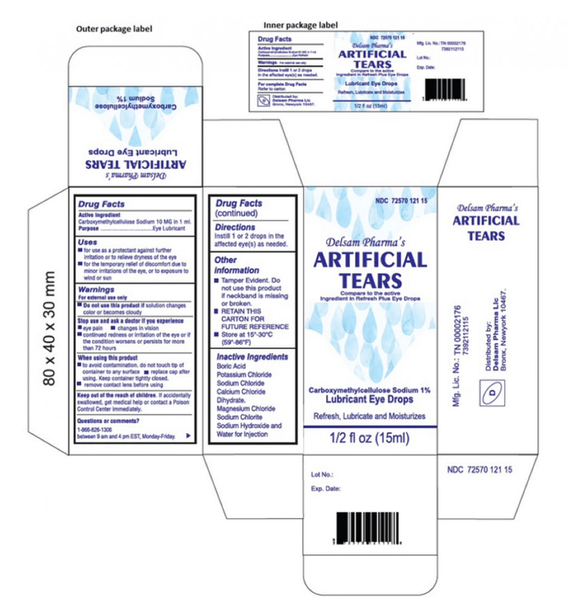 delsam pharma recalled eye drops