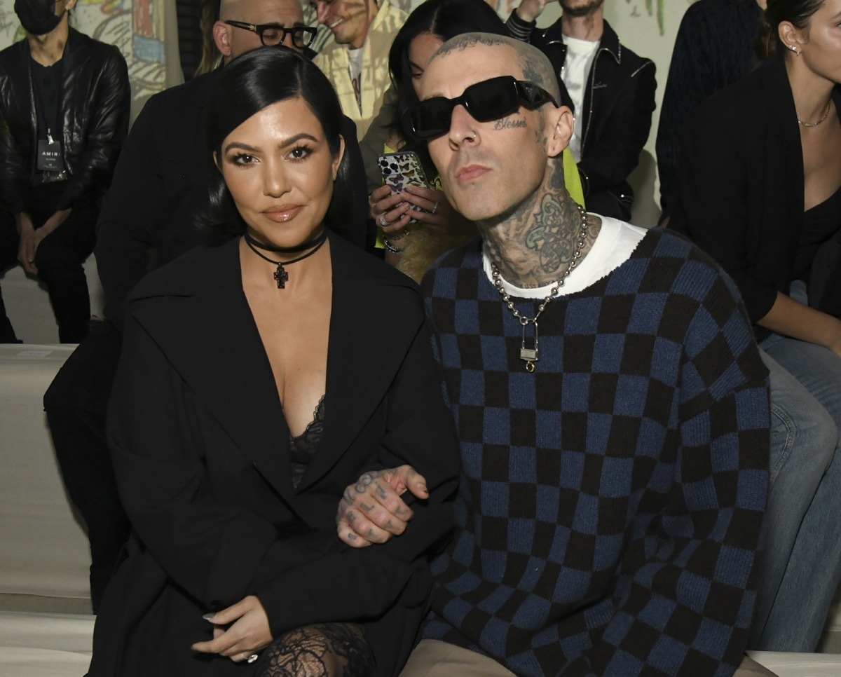 Travis Barker Kourtney Kardashian