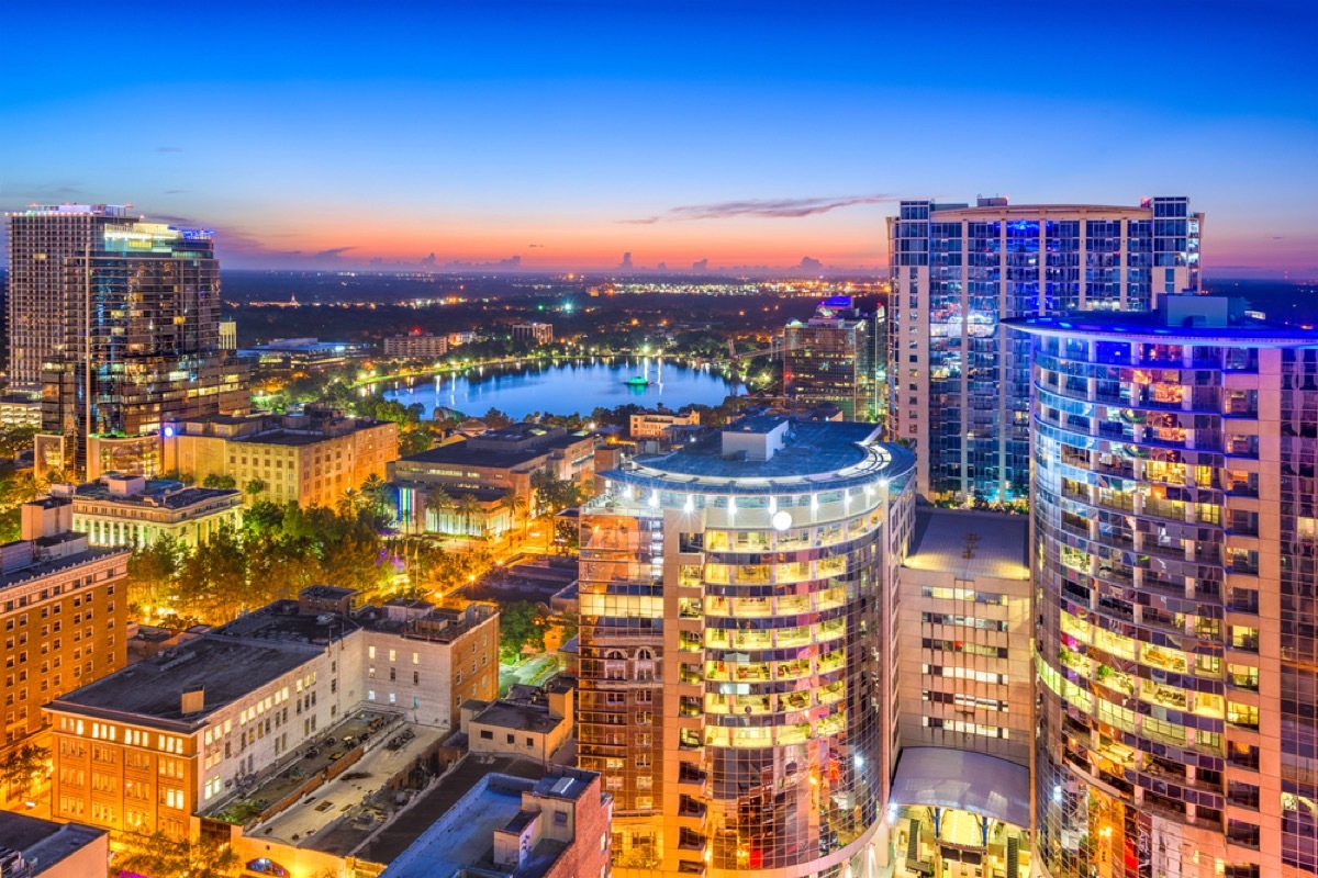 orlando florida skyline