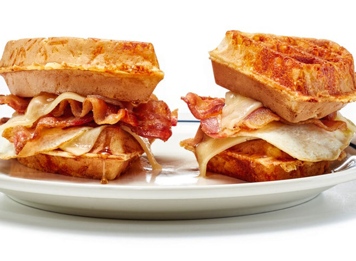 Ultimate waffle sandwich