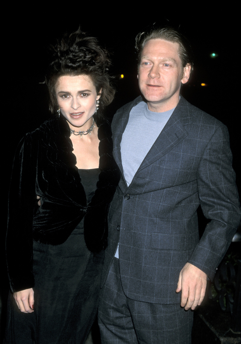 Helena Bonham Carter and Kenneth Branagh at the premiere of 