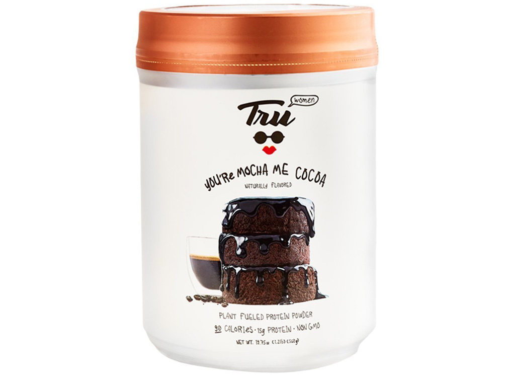 Tru Women you're mocha me cocoa plant protein powder