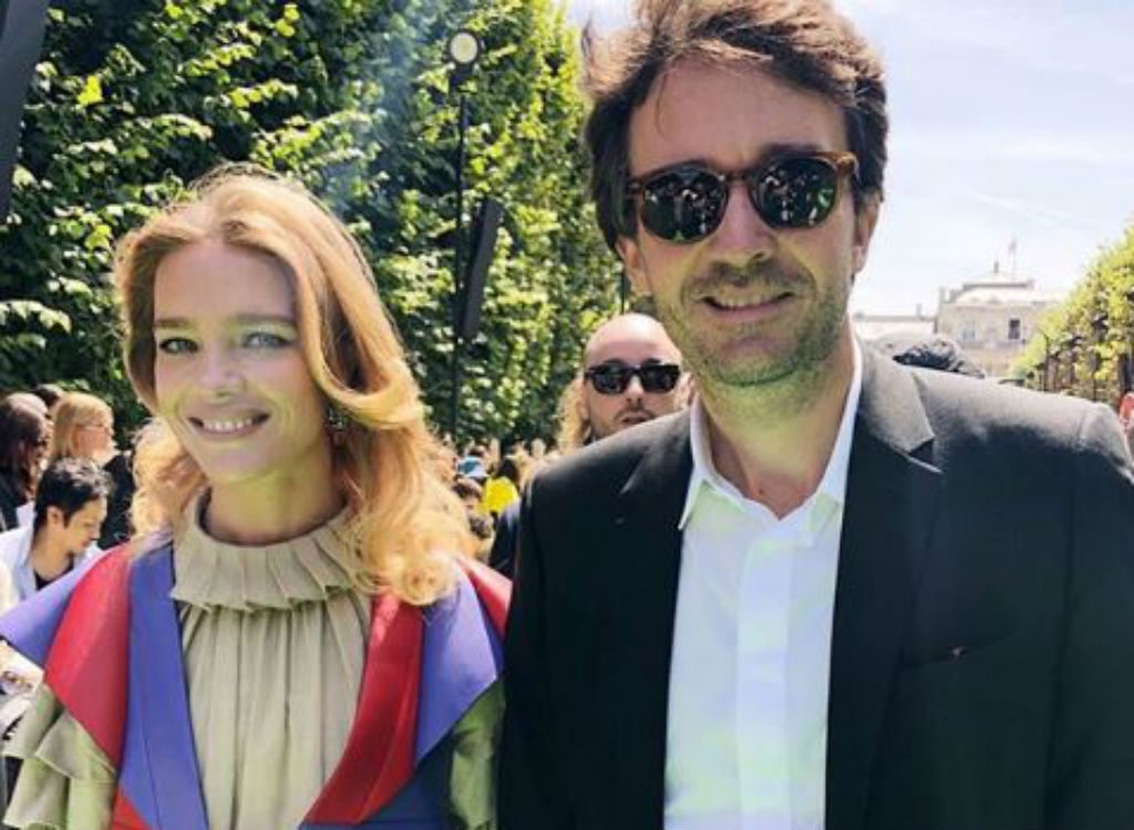 Natalia Vodianova and husband