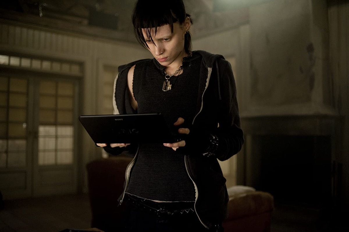 Rooney Mara as Lisbeth Salander in The Girl With the Dragon Tattoo