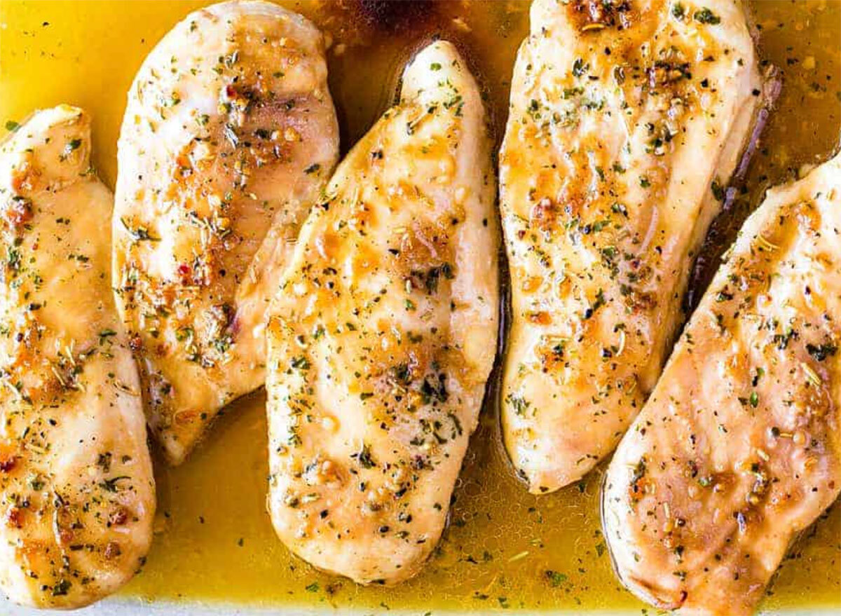 garlic brown sugar baked chicken breasts