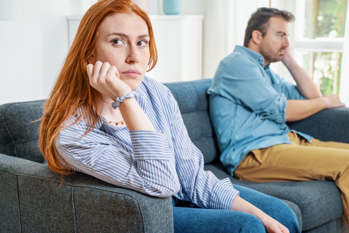 Girl Being Passive to Her Partner