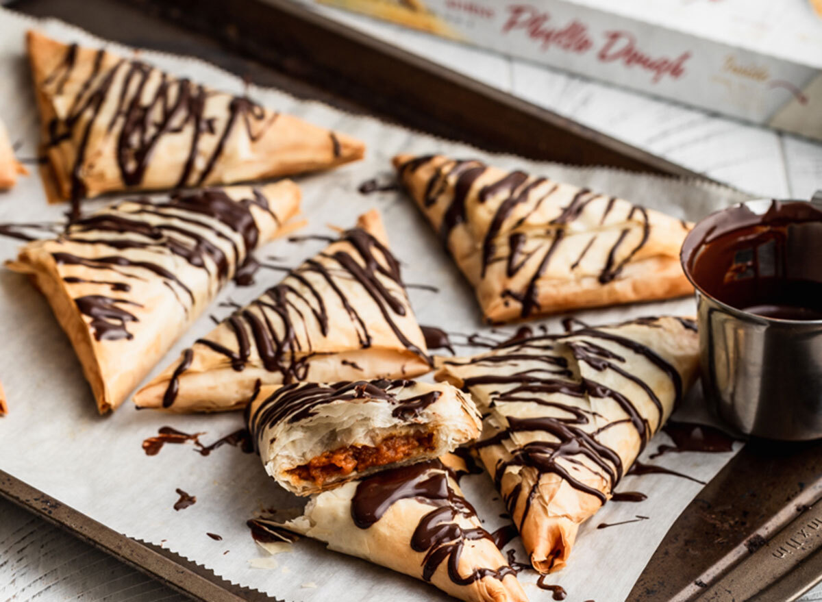 pumkin pie turnovers