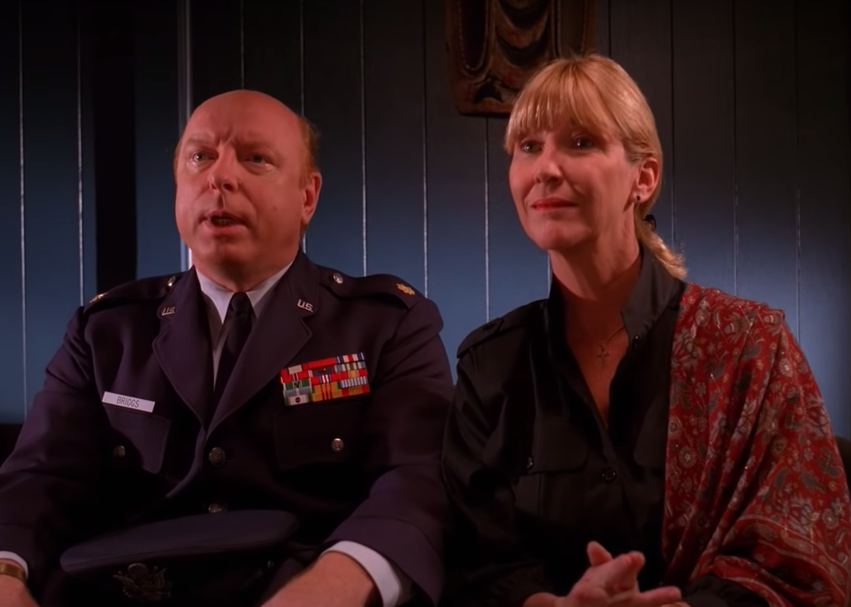 Don S. Davis and Charlotte Stewart on 