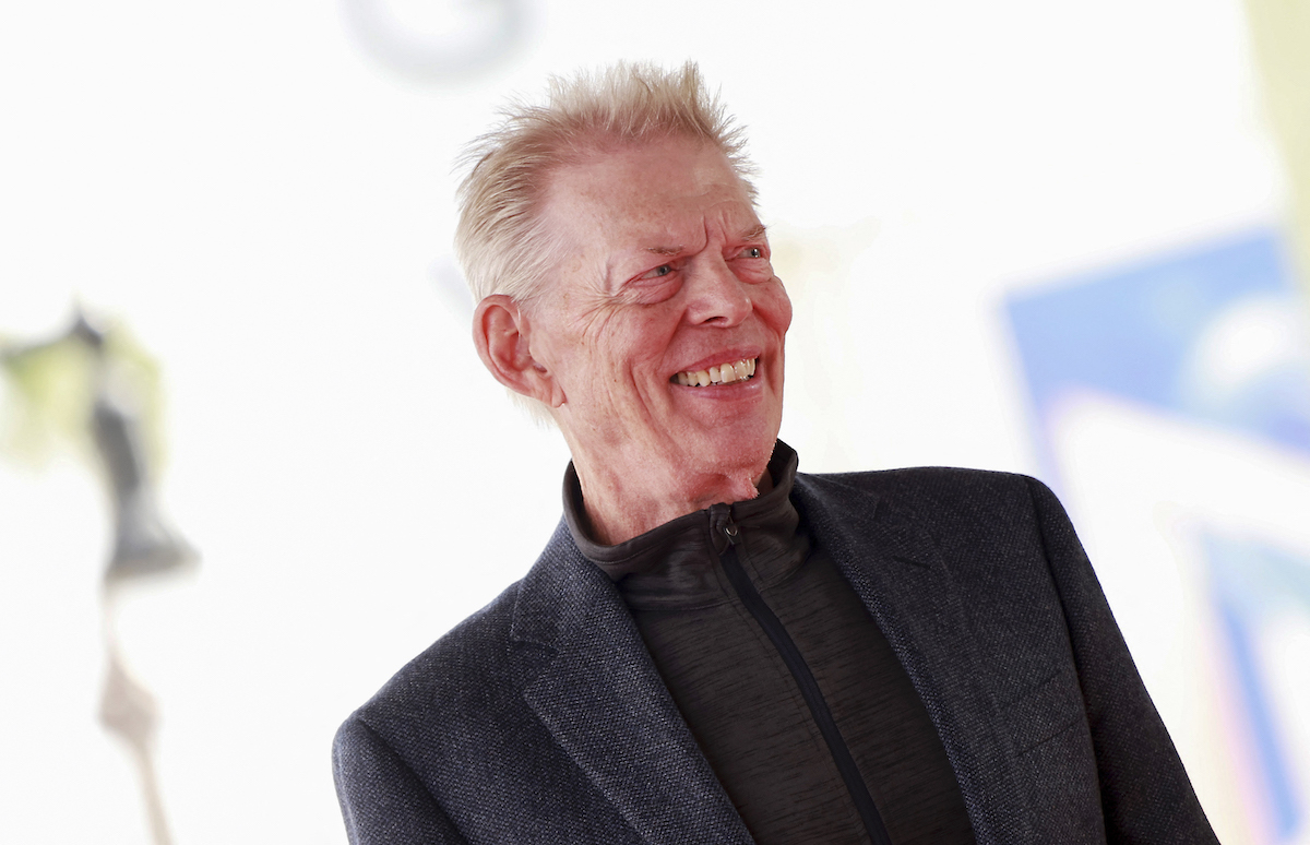 Jack Casady at the Hollywood Walk of Fame star ceremony for Jefferson Airplane in October 2022