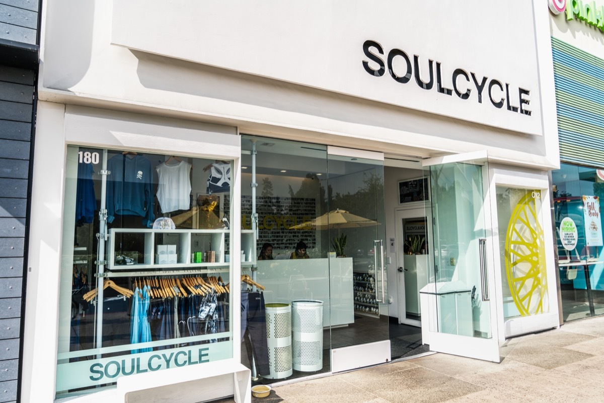 exterior of a soulcycle