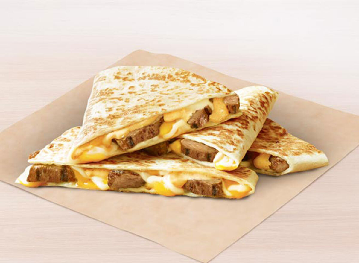 taco bell quesadilla steak worst