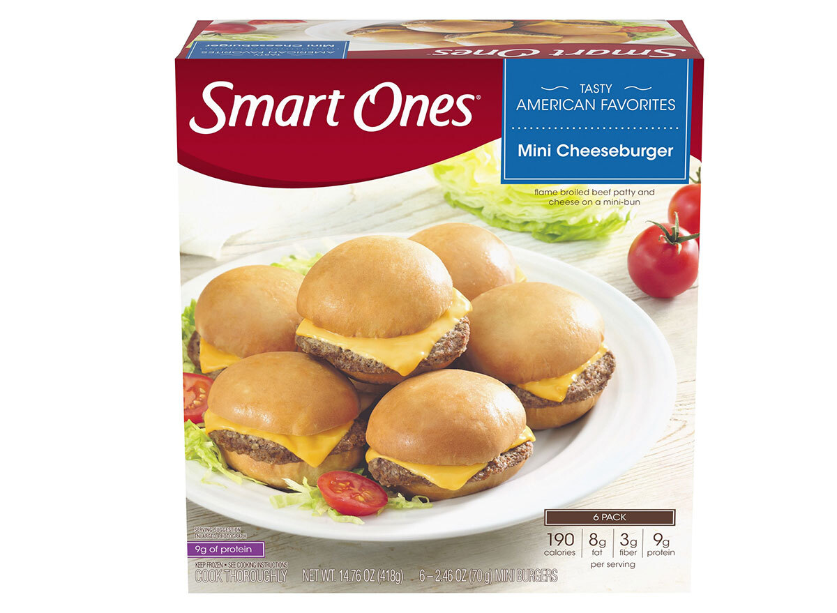 smart ones cheeseburgers