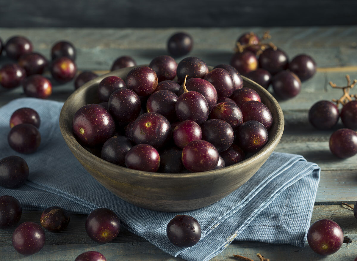 muscadine grapes