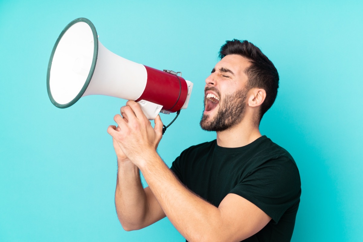 Man with a Megaphone