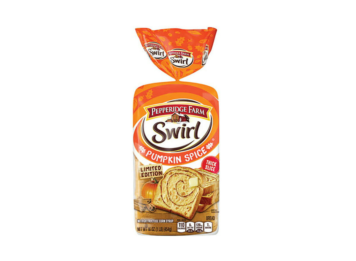 pepperidge farm pumpkin swirl bread