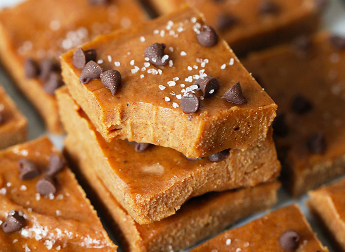 pumpkin freezer fudge