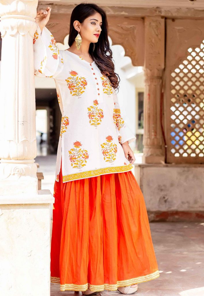 kurti with a skirt | 9 Fashion Tips Every Indian Girl Should Follow | Her Beauty