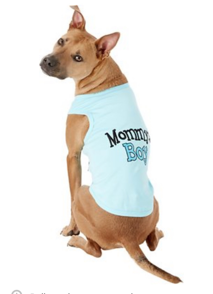 Mommy's Boy Tee adorable dog outfits