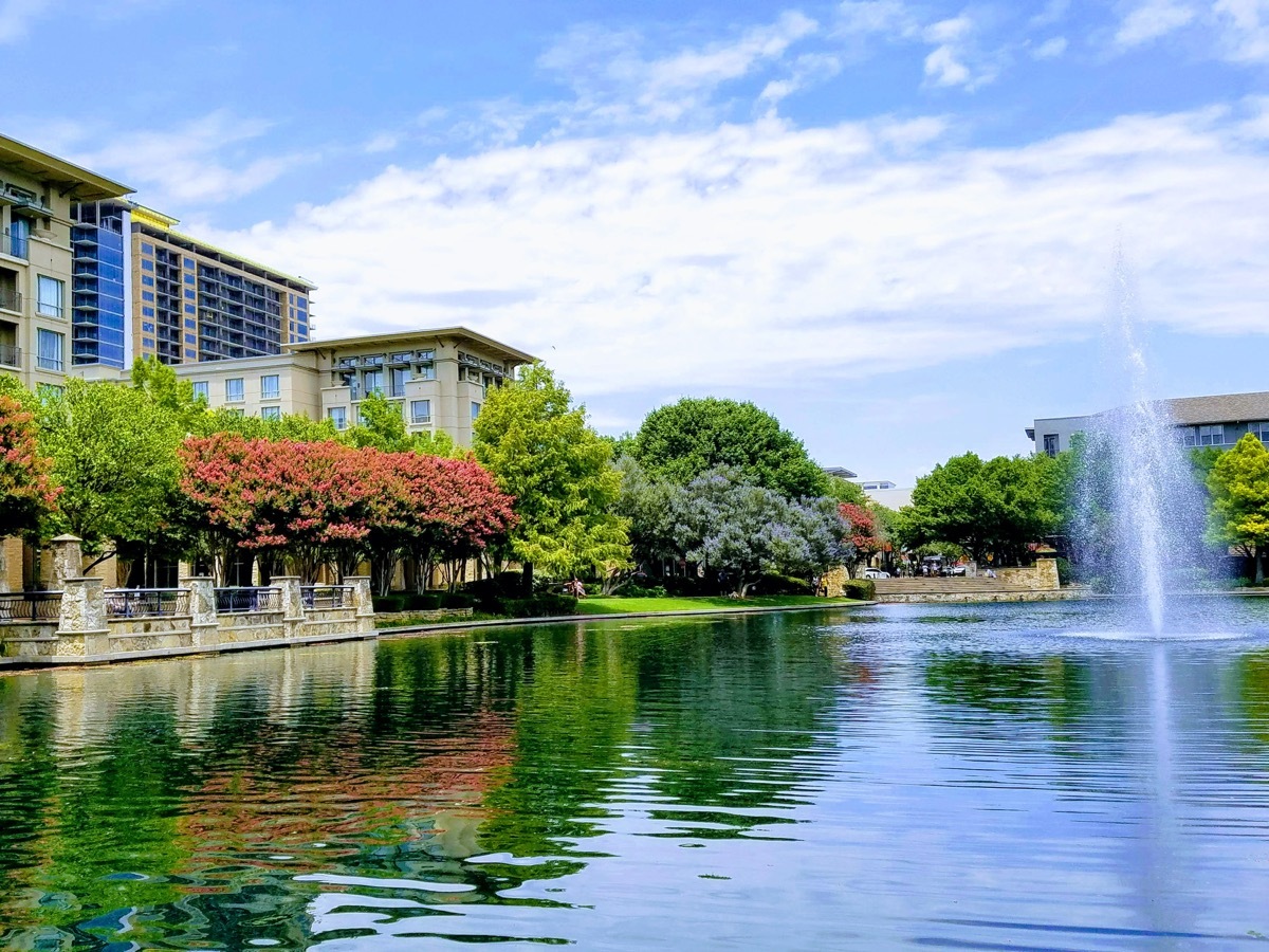 cityscape photo of downtown Plano, Texas