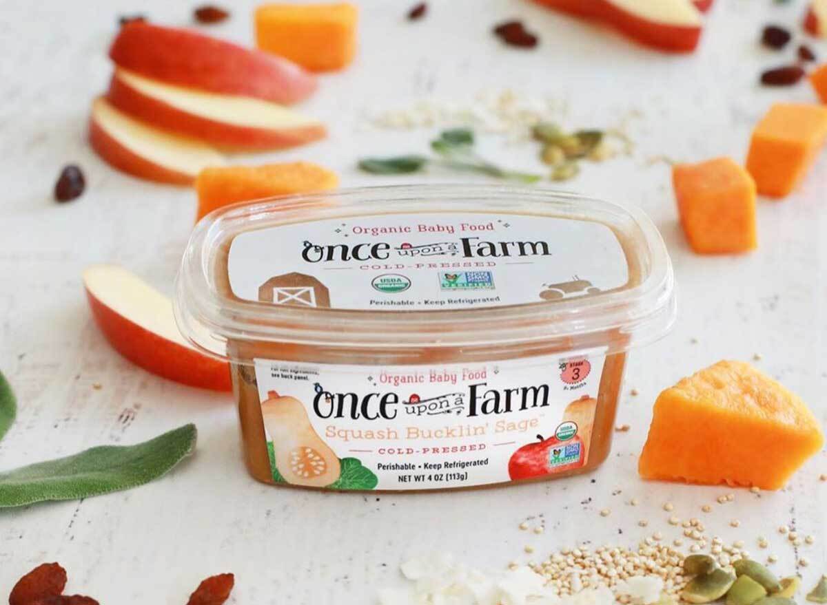 Once upon a farm organic baby food