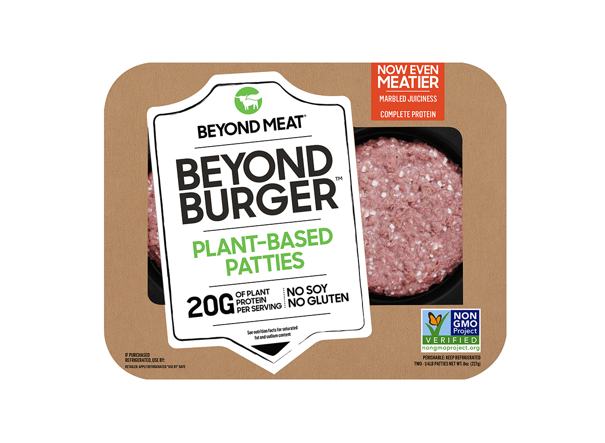 Meatier Beyond Burger Packaging