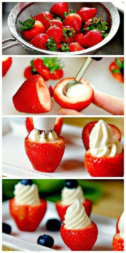 2.Stuffed Strawberries