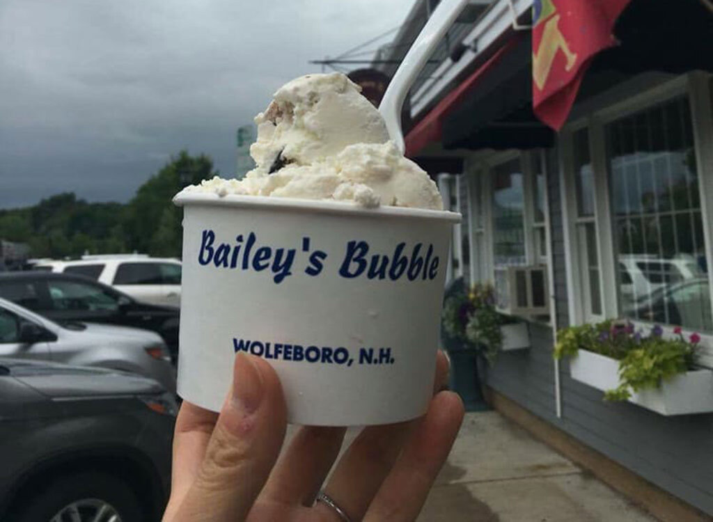 Bailey's bubble ice cream