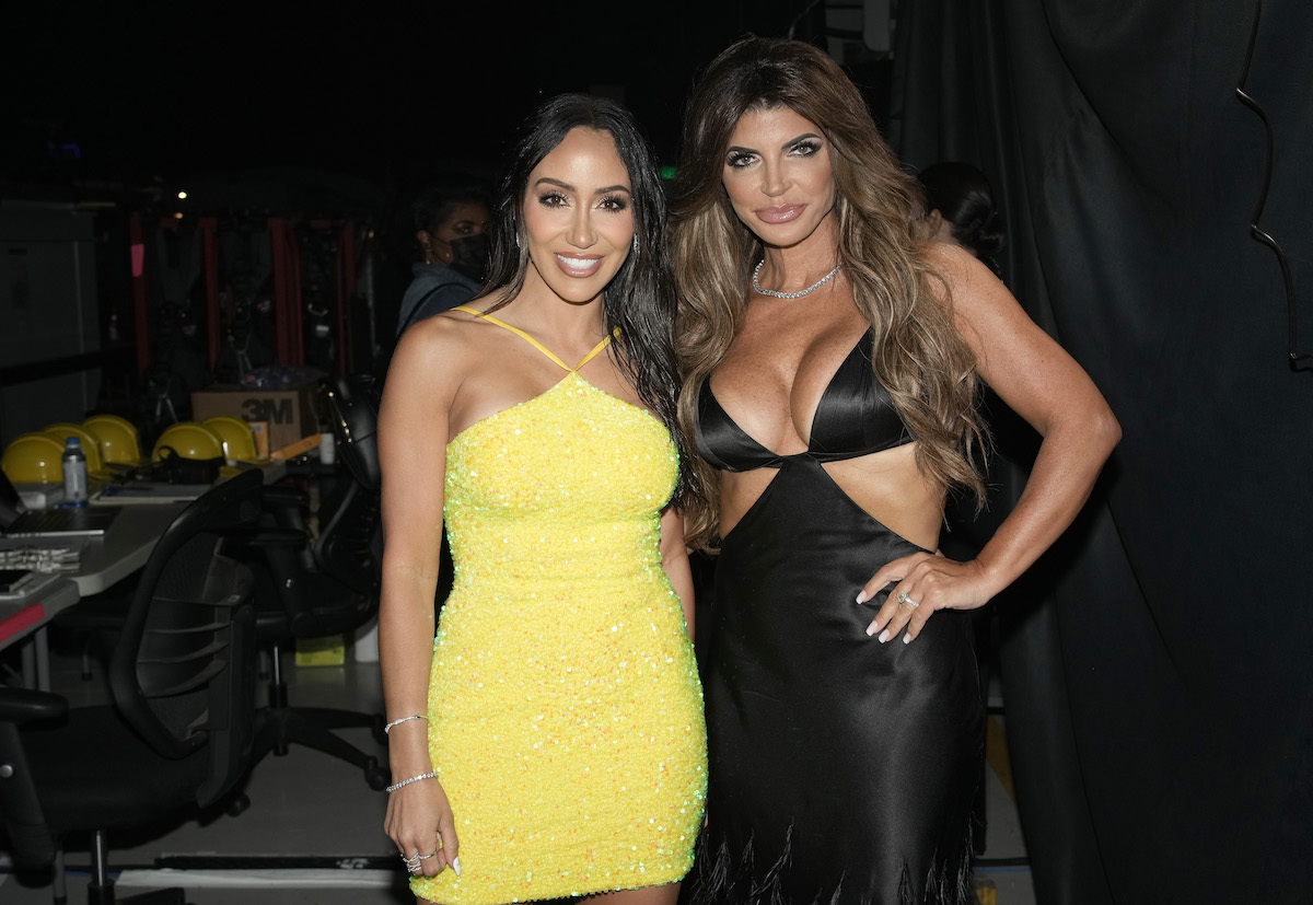 Melissa Gorga and Teresa Giudice at the 2022 MTV Movie & TV Awards: Unscripted