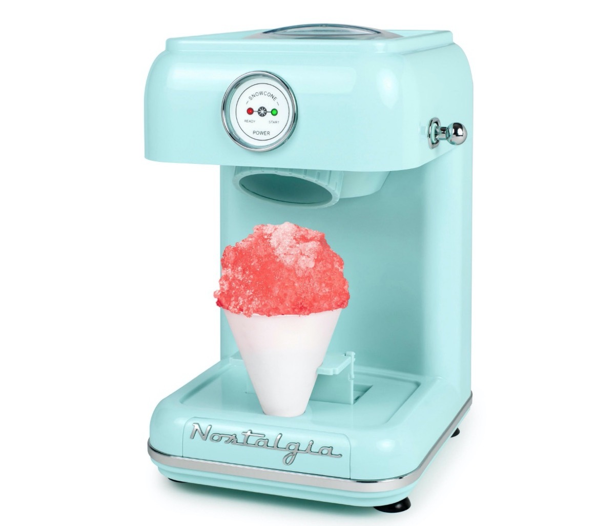 green snow cone maker machine