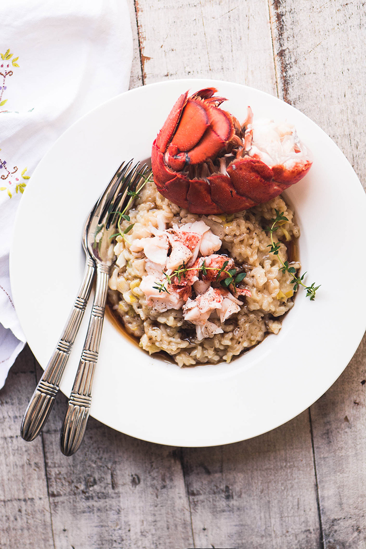 Lobster risotto