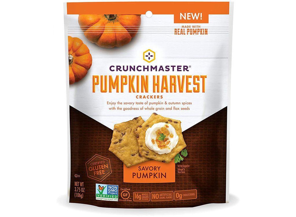 Crunchmaster pumpkin crackers