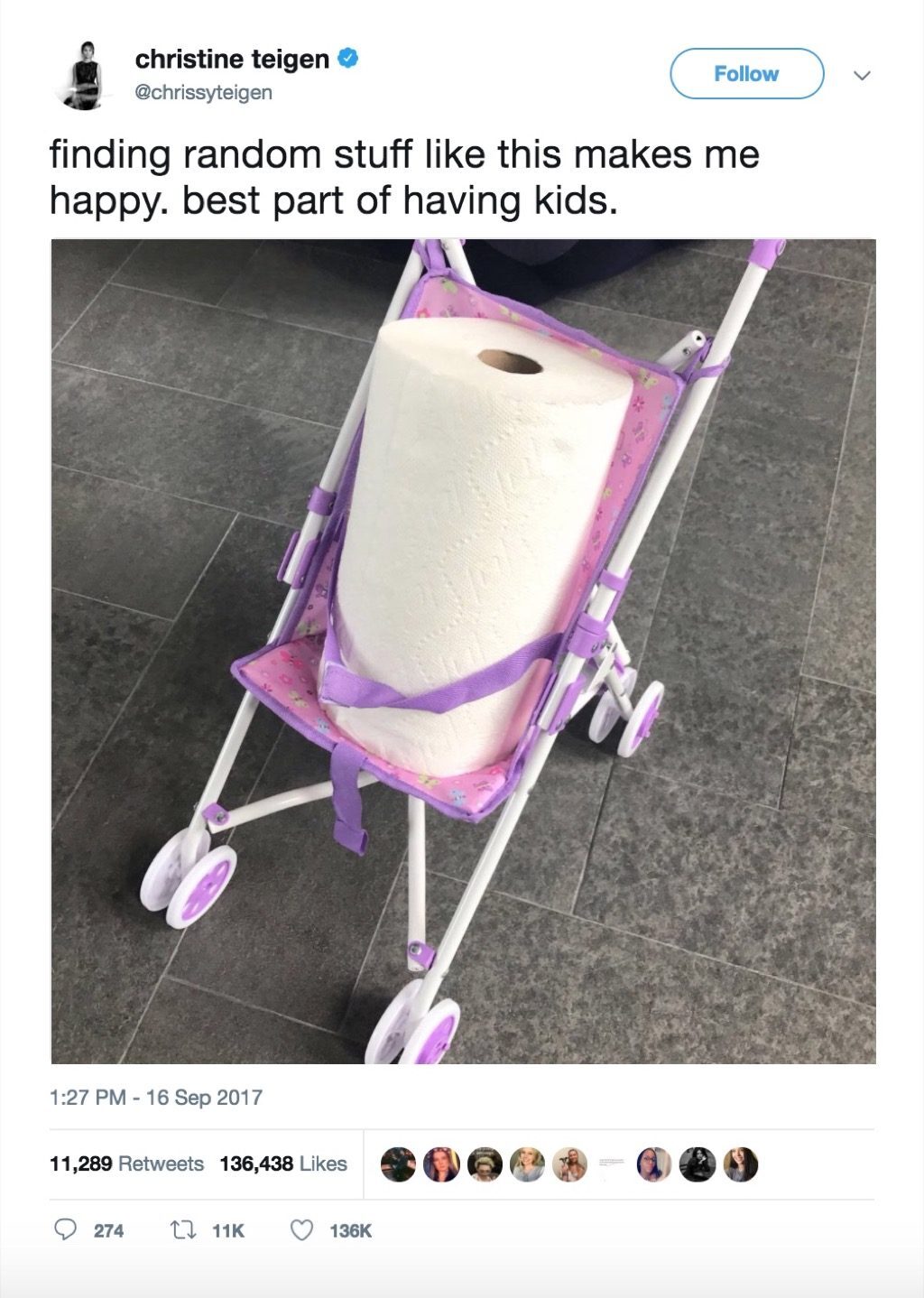 Chrissy Teigen Funniest Parenting Tweets